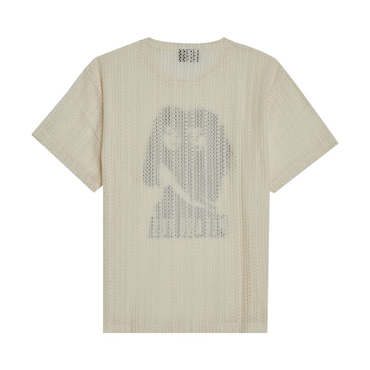Pleasures Volume Mesh T Shirt White