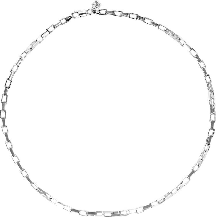 Veneda Carter VC008 Thick Chain Necklace 'Sterling Silver'