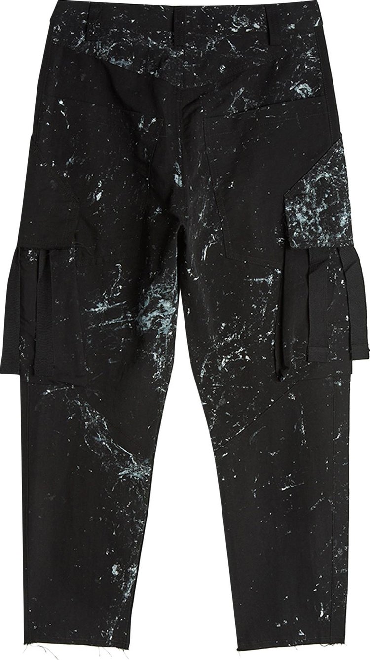 Song for the Mute Kick Crop Cargo Pant Black