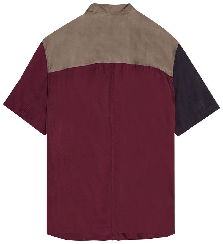 Song for the Mute Short Sleeve Oversized Shirt Multicolor