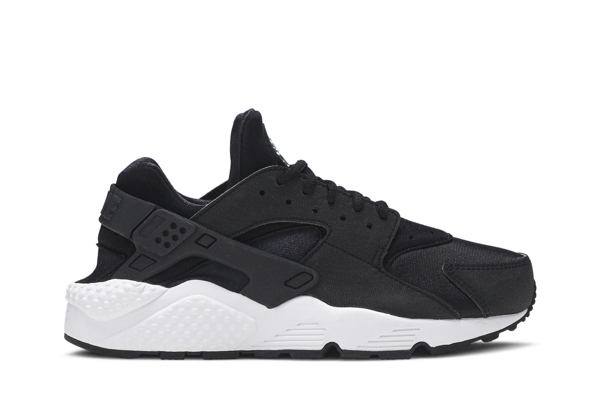 Huaraches shop black white