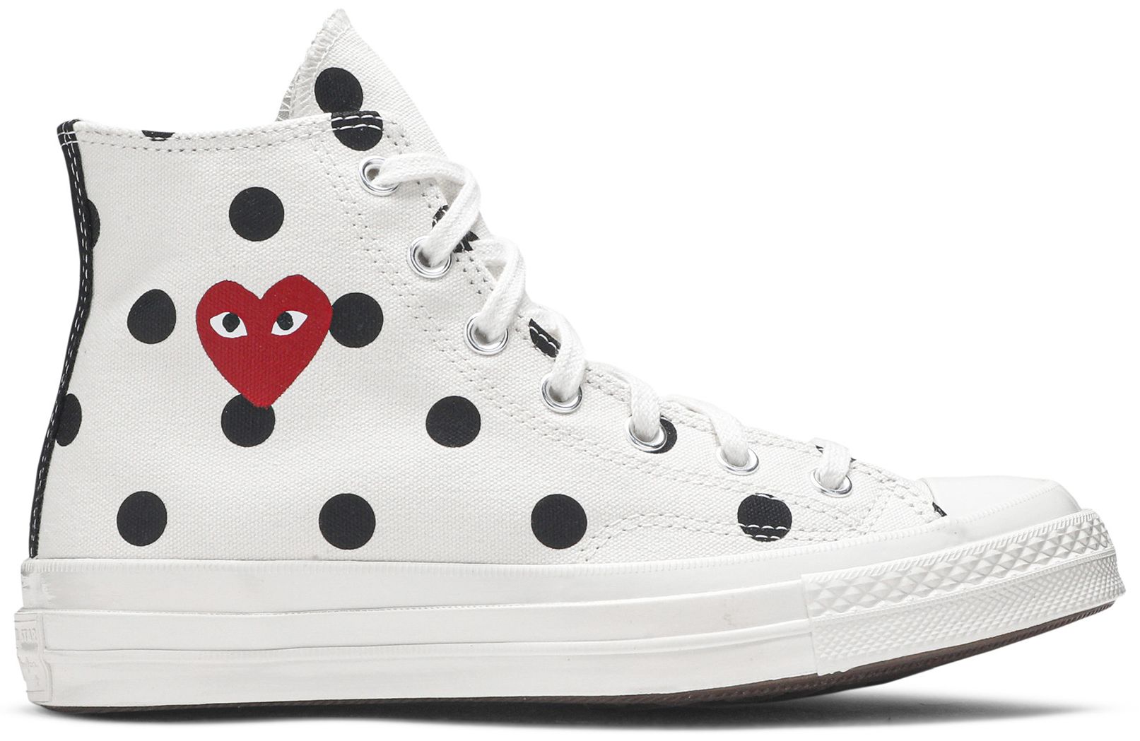 comme des garcons polka dot sneakers