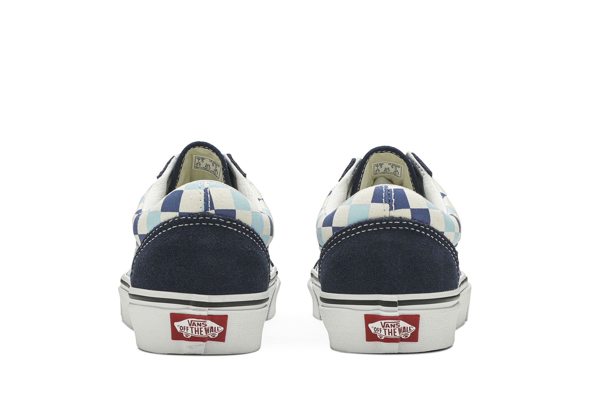 Blue topaz checkerboard vans new arrivals