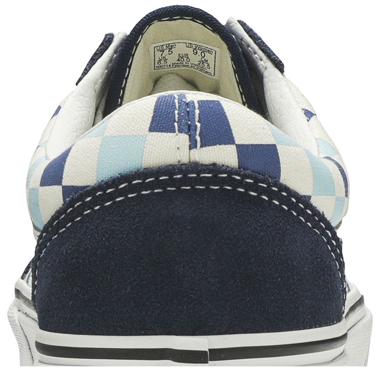 Vans Old Skool Blue Topaz Checkerboard