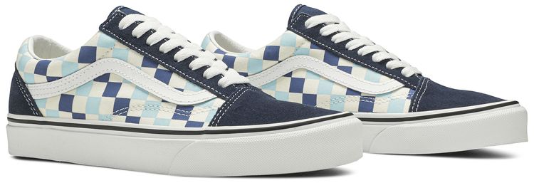 Vans Old Skool Blue Topaz Checkerboard