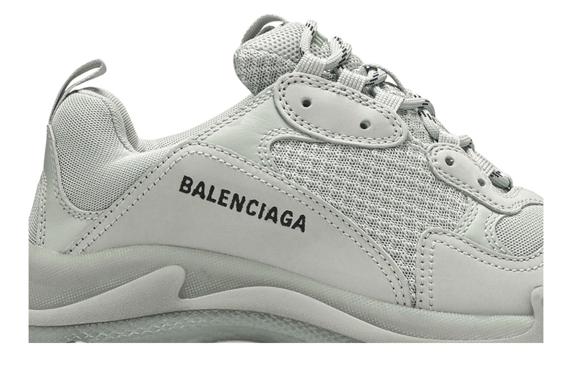 Balenciaga grey clear sole deals