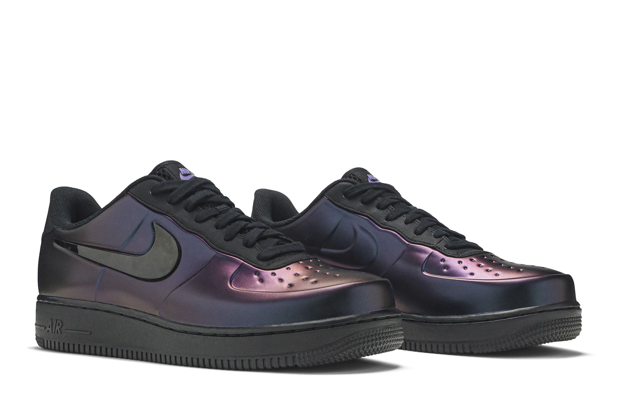Air force 1 foamposite purple clearance
