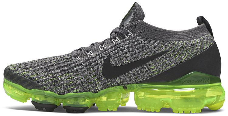 Nike Air VaporMax Flyknit 3 Grey Volt