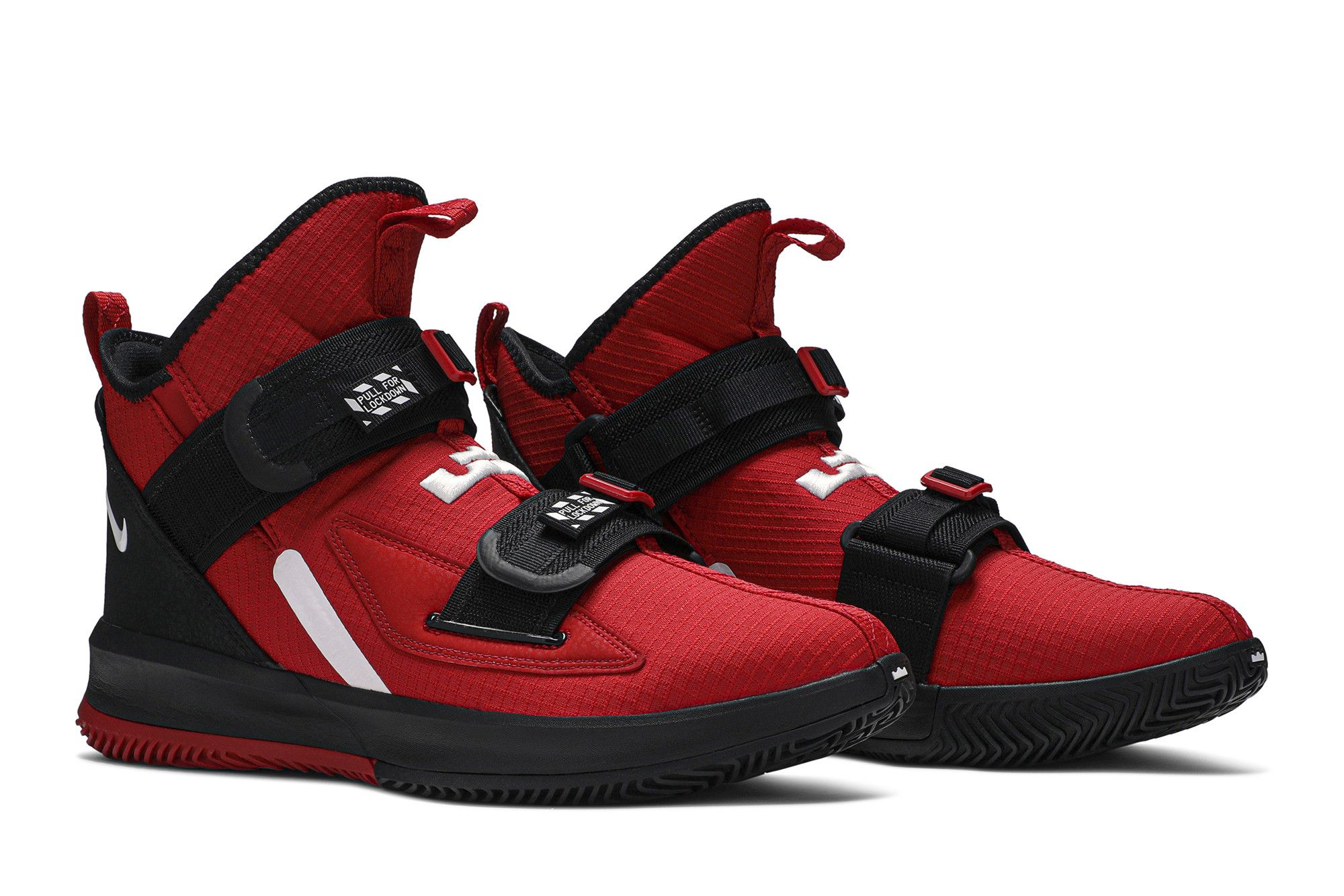 Lebron soldier 13 red and black sales