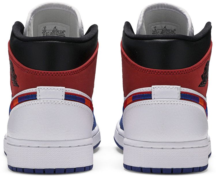 Air Jordan 1 Mid Multicolored Swoosh