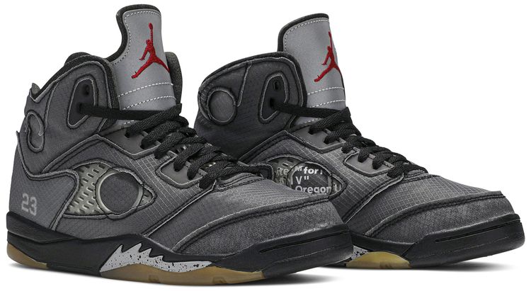 Off White x Air Jordan 5 Retro SP PS Muslin