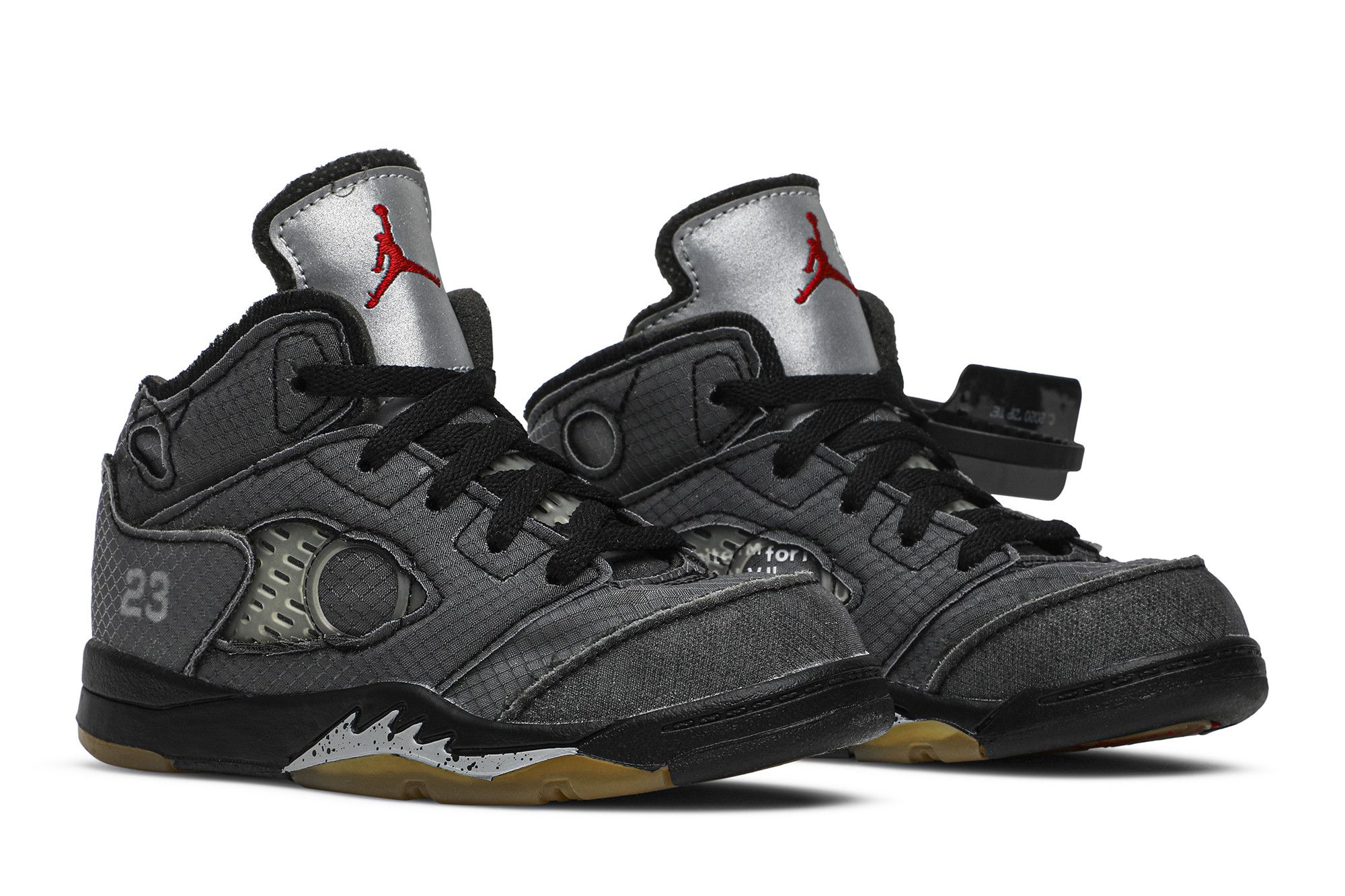 Jordan Air Jordan 5 Retro 23 ブラック/グレー Amazon | [ナイキ] エア ジョーダン 5 レトロ AIR JORDAN 5