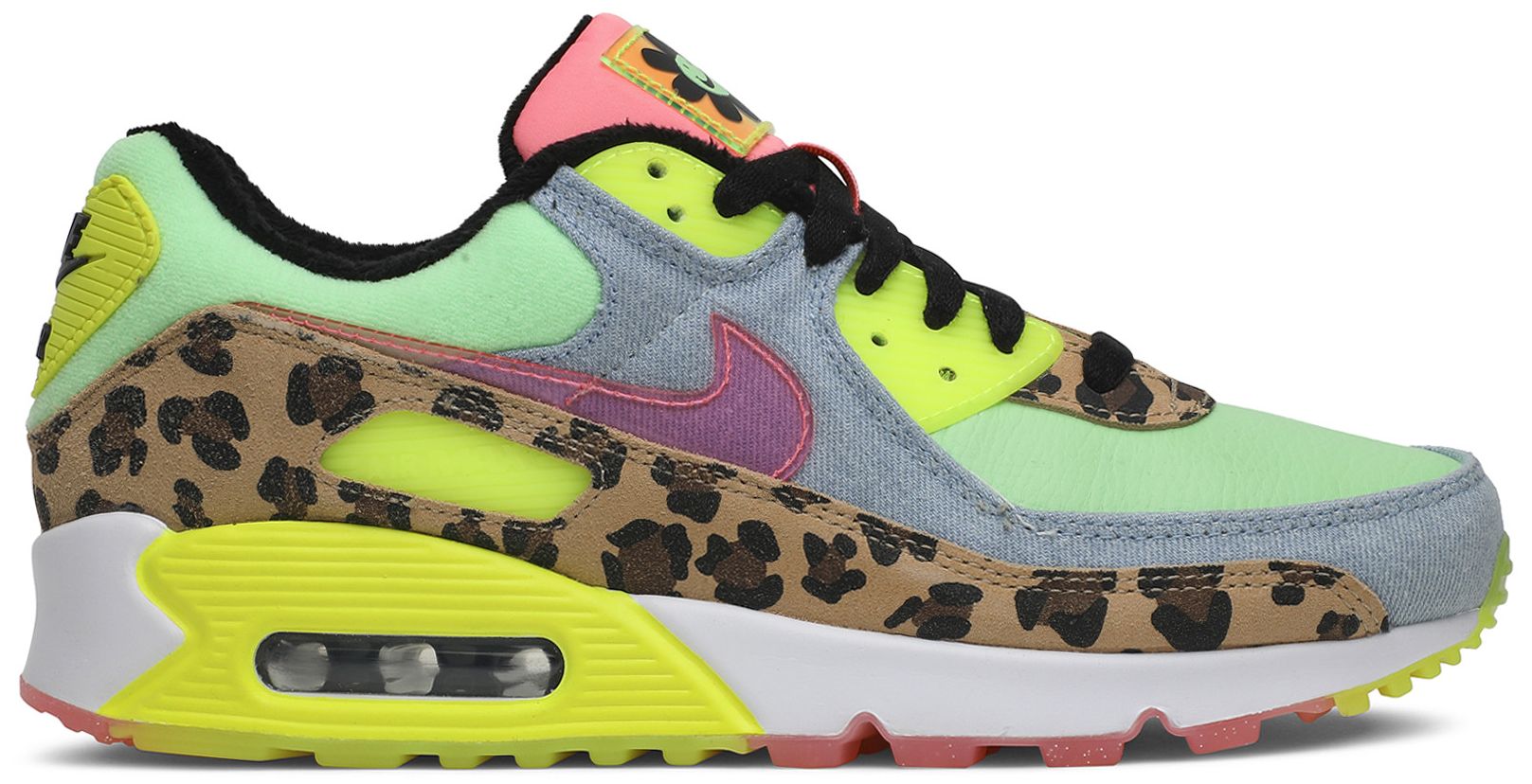 nike wmns air max 90 lx illusion green