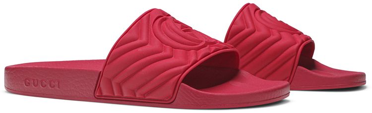 Gucci Logo Slide Red
