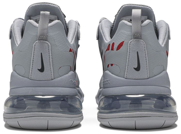 Nike Air Max 270 React Just Do It   Wolf Grey