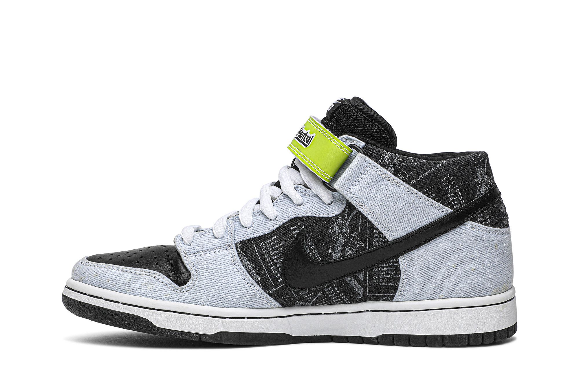 Buy Dunk Mid Premium SB 'Heavy Mental' - 314381 002 | GOAT