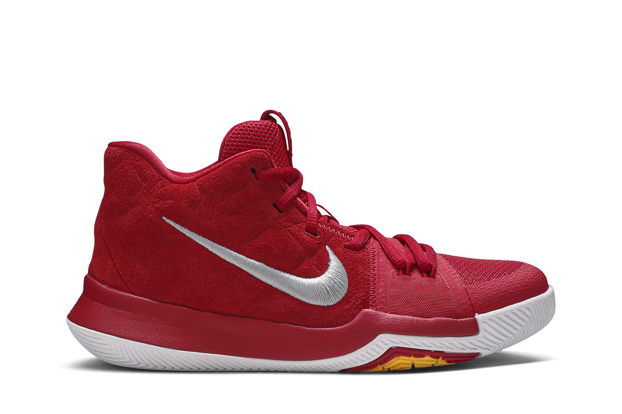 Kyrie 3 deals red yellow