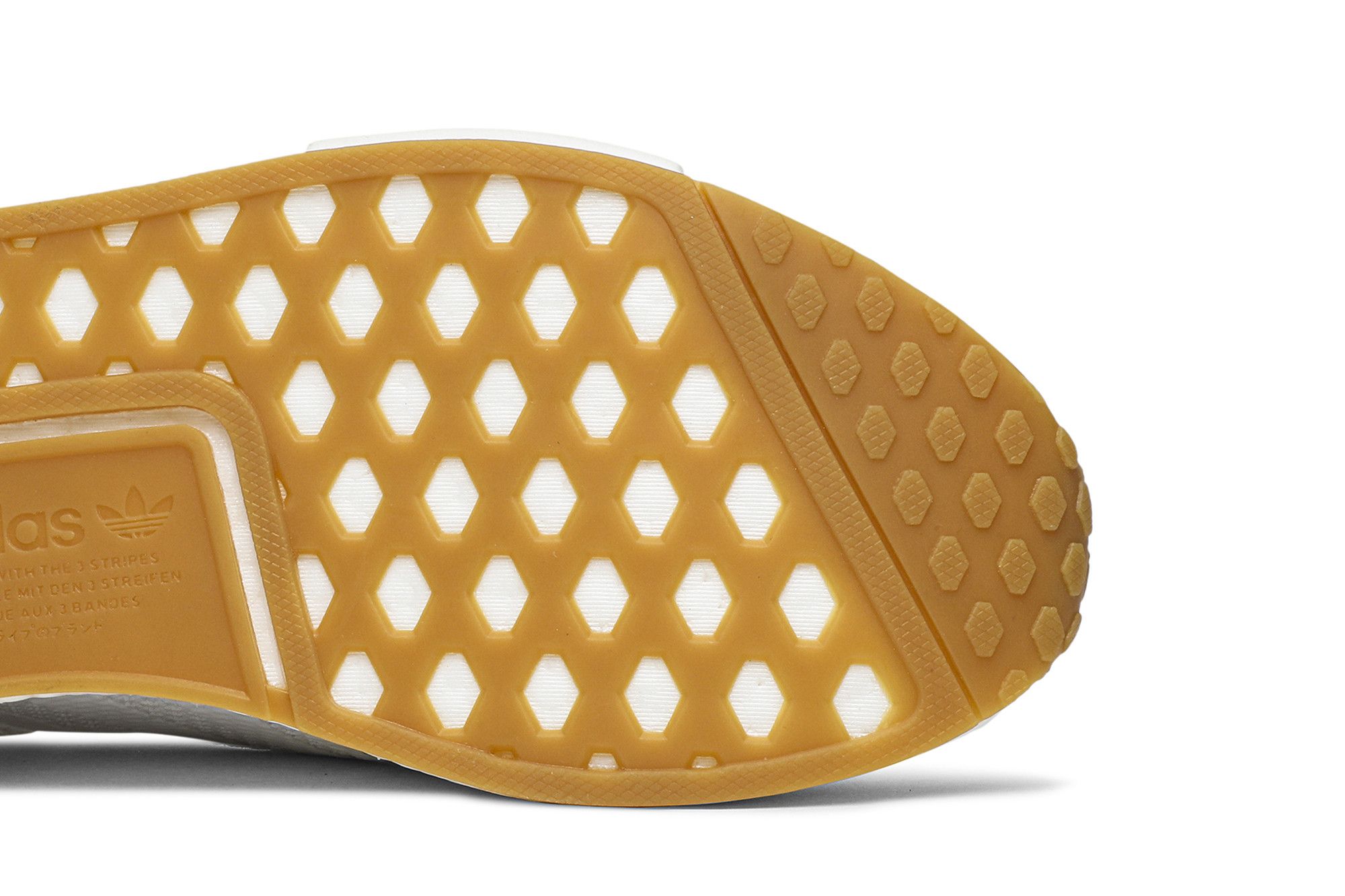 Adidas nmd r1 gum sole cloud white sale