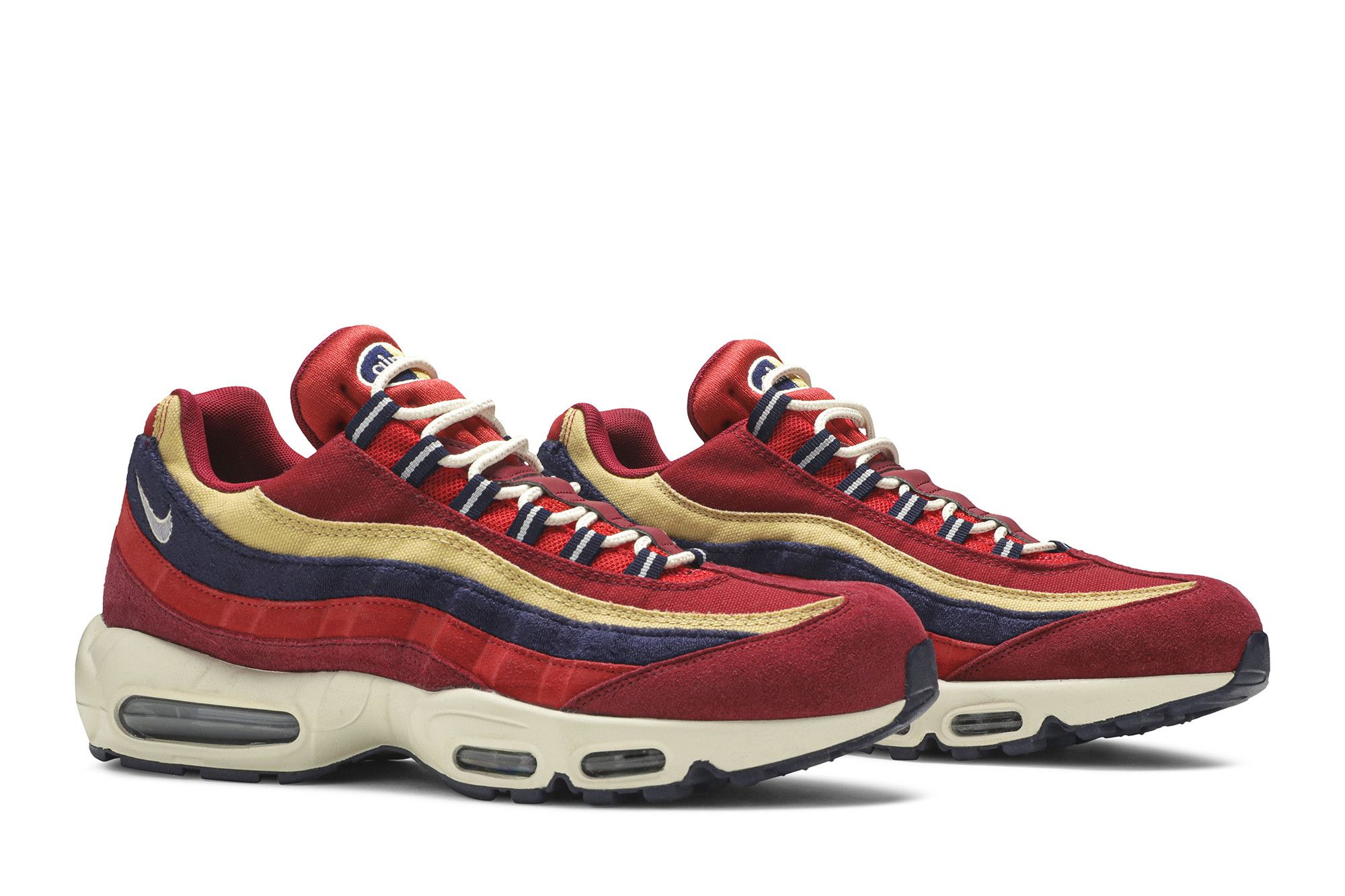 Air max 95 red crush on feet sale