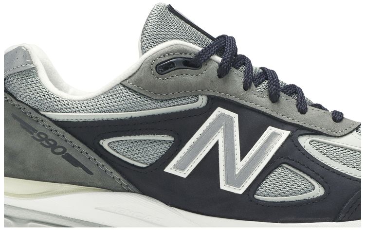 New Balance 990v4 Made In USA Silver Mink