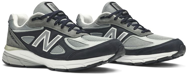 New Balance 990v4 Made In USA Silver Mink