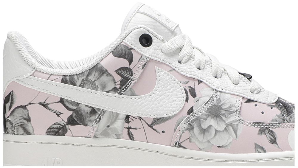 air force 1 low floral rose