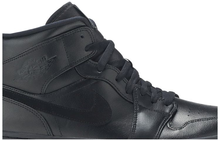Air Jordan 1 Mid Triple Black