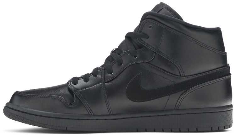 Air Jordan 1 Mid Triple Black