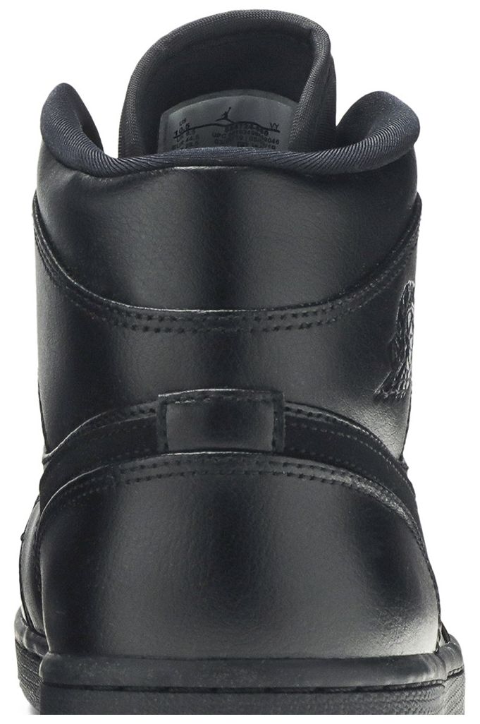 Air Jordan 1 Mid Triple Black