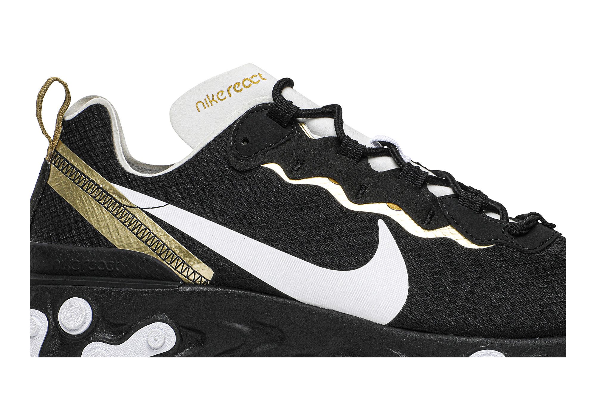 Buy React Element 55 SE Black Metallic Gold CT1590 001 GOAT