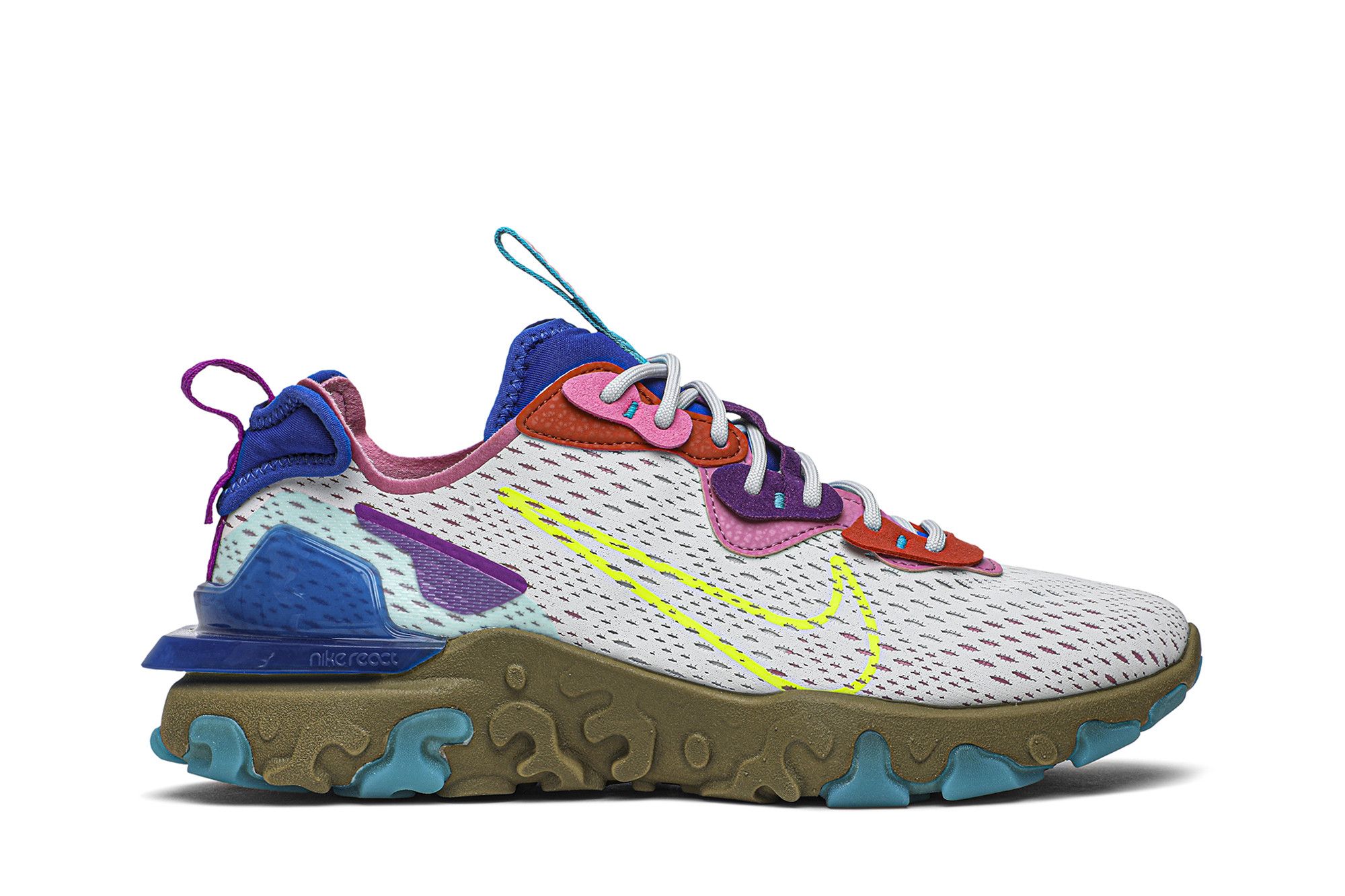 Wmns react vision d/ms/x (multicolor) outlet