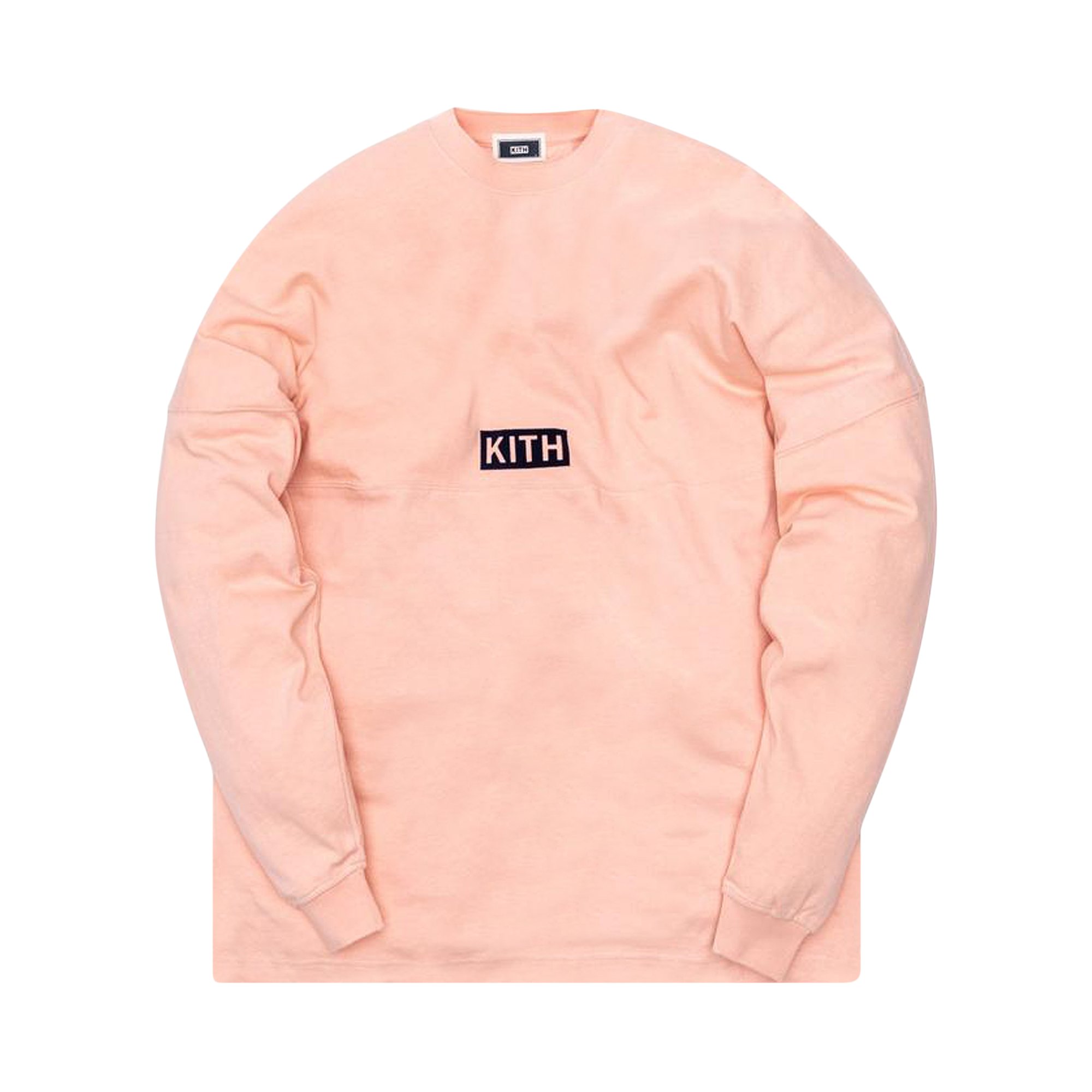 Buy Kith Track Paneled Long-Sleeve T-Shirt 'Pink' - KH3483 107 | GOAT