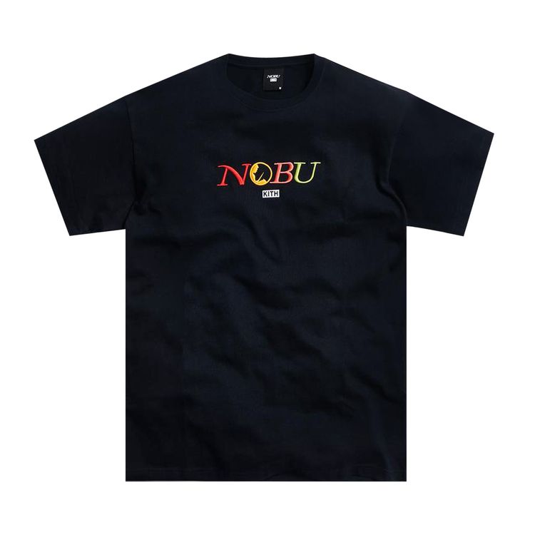 S KITH Paris 巻き Classic Logo Tee Black