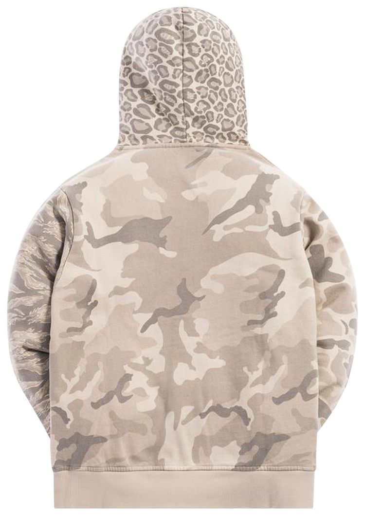 Kith Multi Camo Williams Hoodie Off Beige Camo