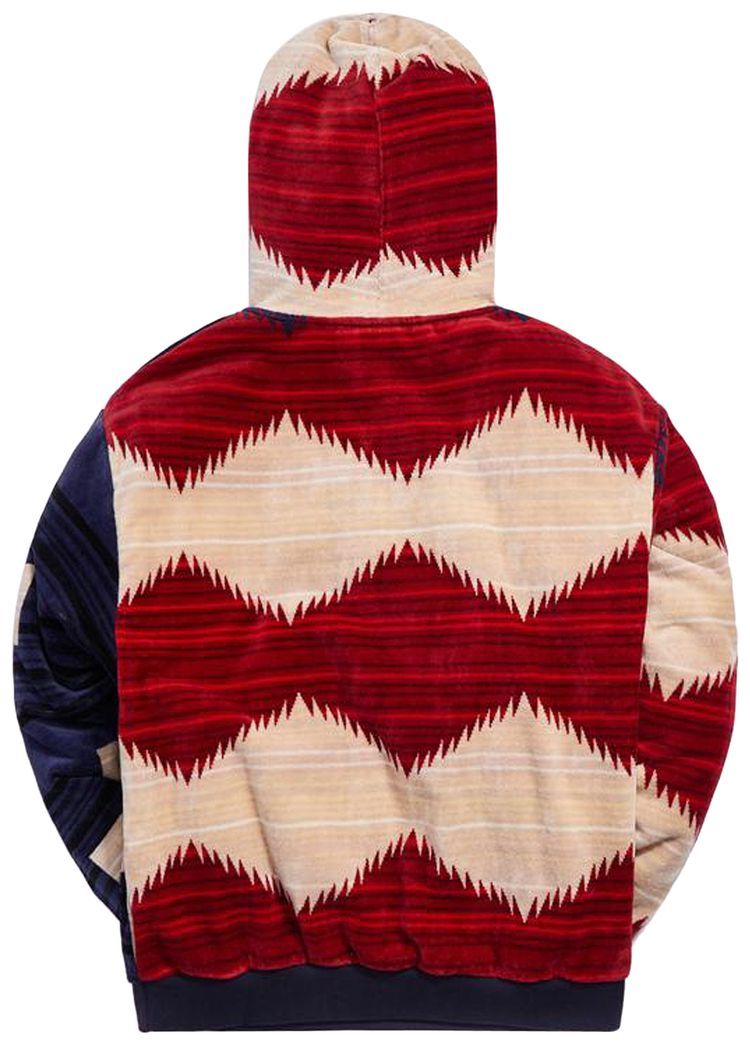Kith x Pendleton Terry Williams Hoodie NavyMulticolor