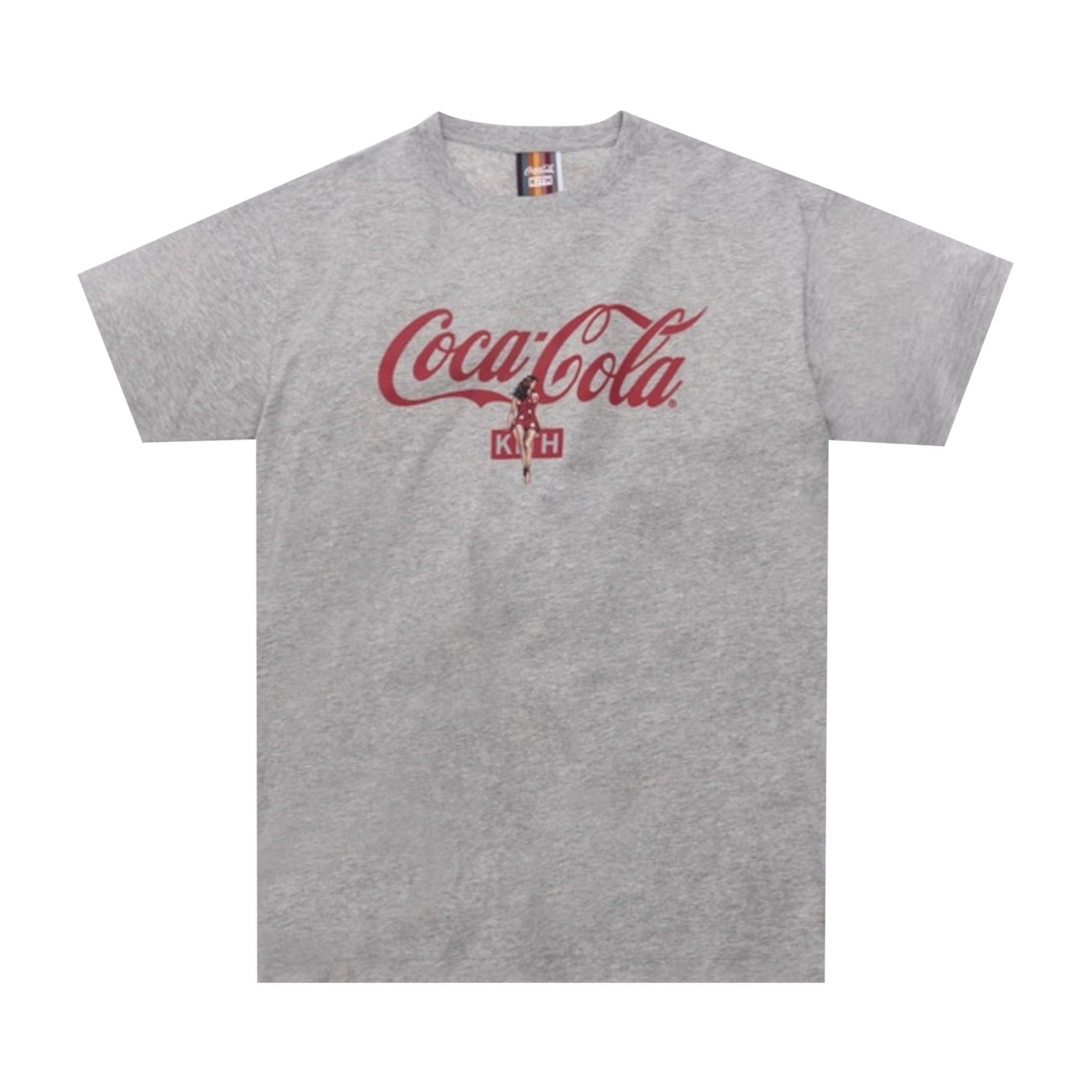 Buy Kith x Coca-Cola Hula T-Shirt 'Grey' - KH3543 103 | GOAT