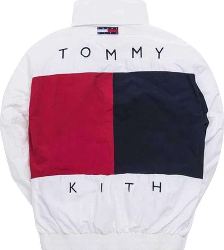 Kith x Tommy Hilfiger Colorblock Sailing Jacket White