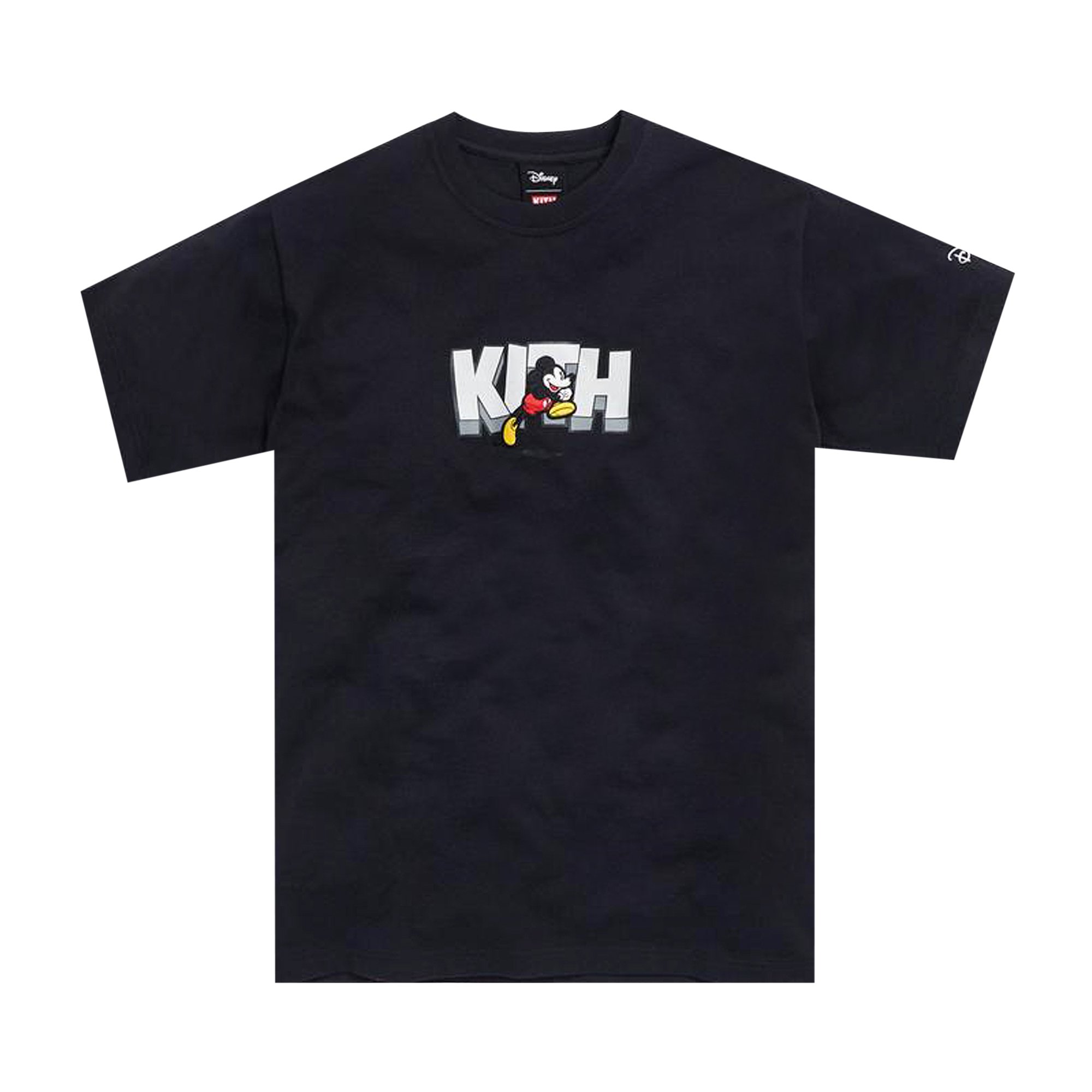 Buy Kith x Disney Running Mickey T-Shirt 'Black' - KH3646 100 | GOAT