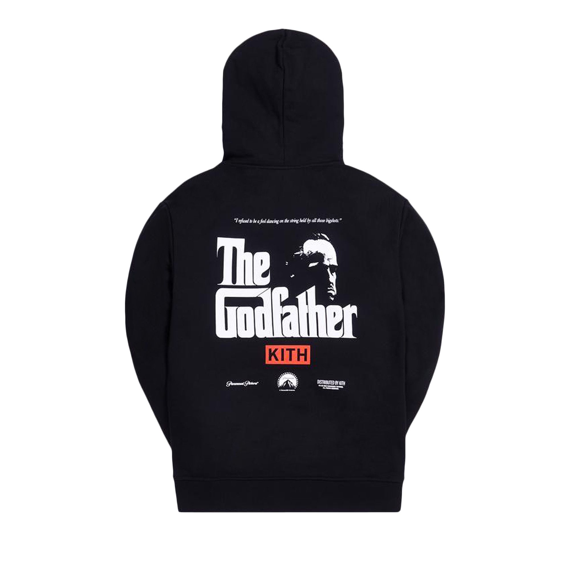 Achetez des Kith x The Godfather Il Padrino Hoodie Black KH2460 100 GOAT FR