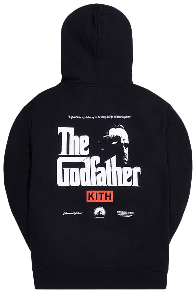 Kith x The Godfather Il Padrino Hoodie Black