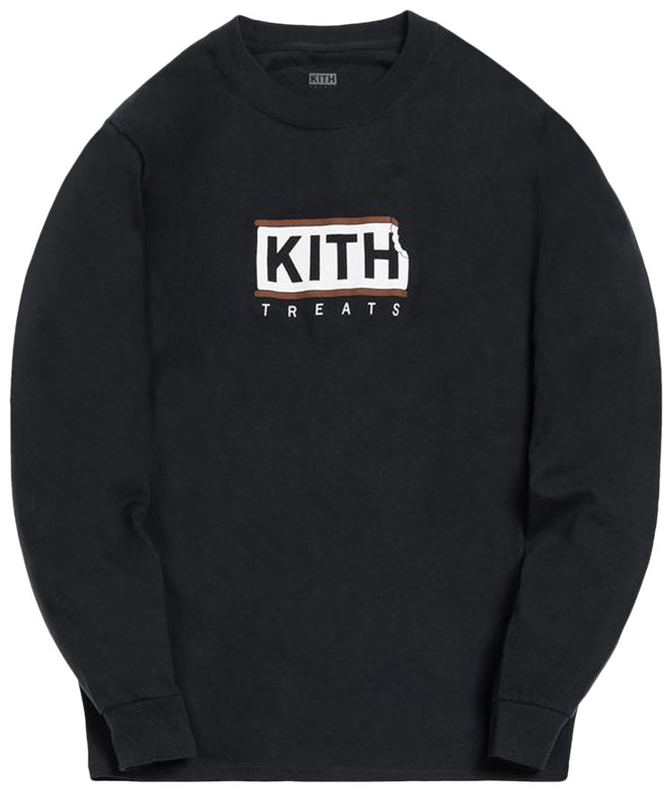 Kith Treats Ice Cream Sandwich Long Sleeve T Shirt Black