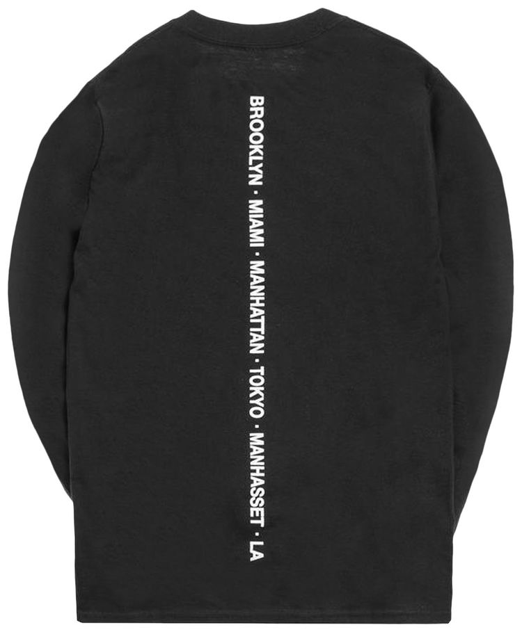 Kith Treats Ice Cream Sandwich Long Sleeve T Shirt Black