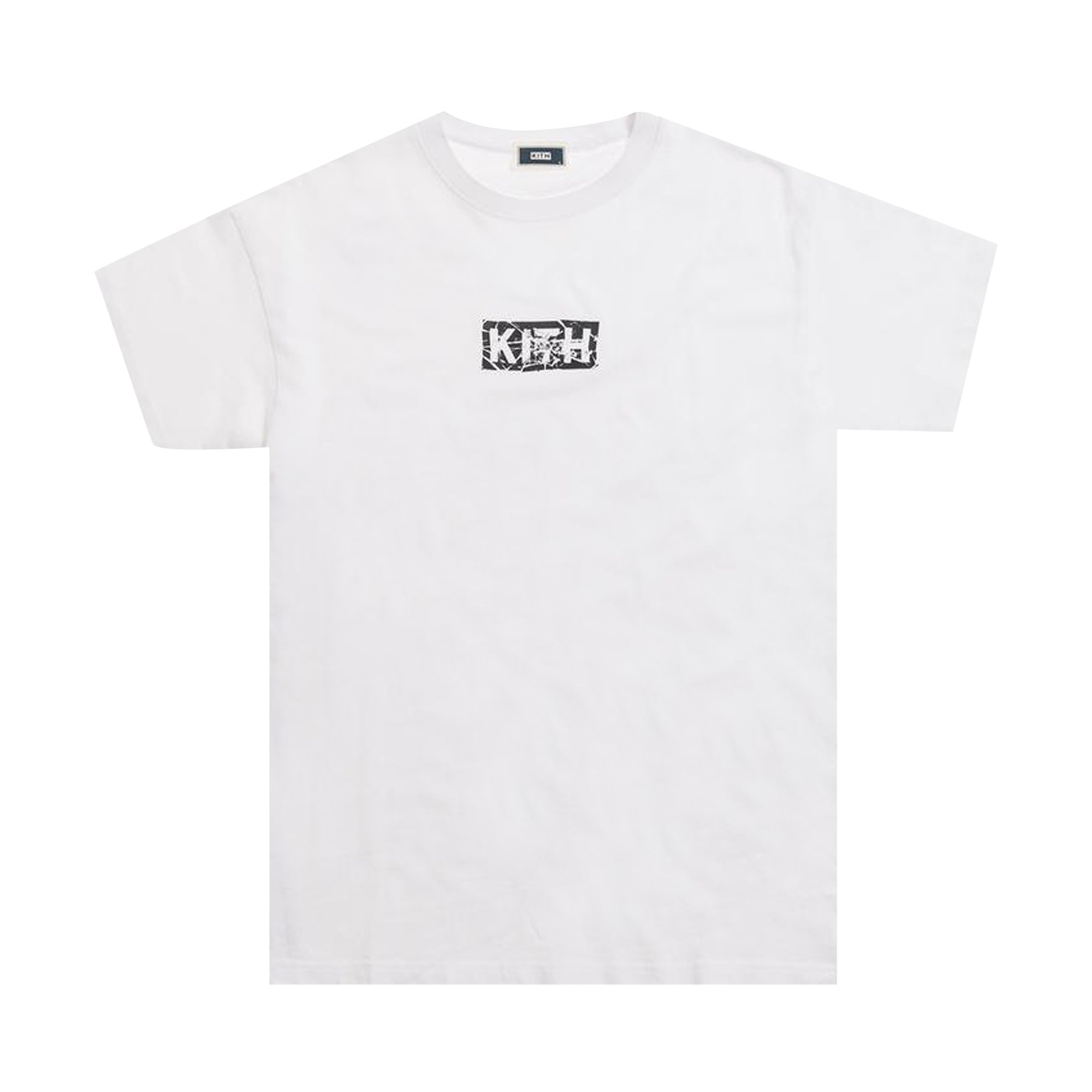 Buy Kith Splintered Logo T-Shirt 'White' - KH3455 101 | GOAT