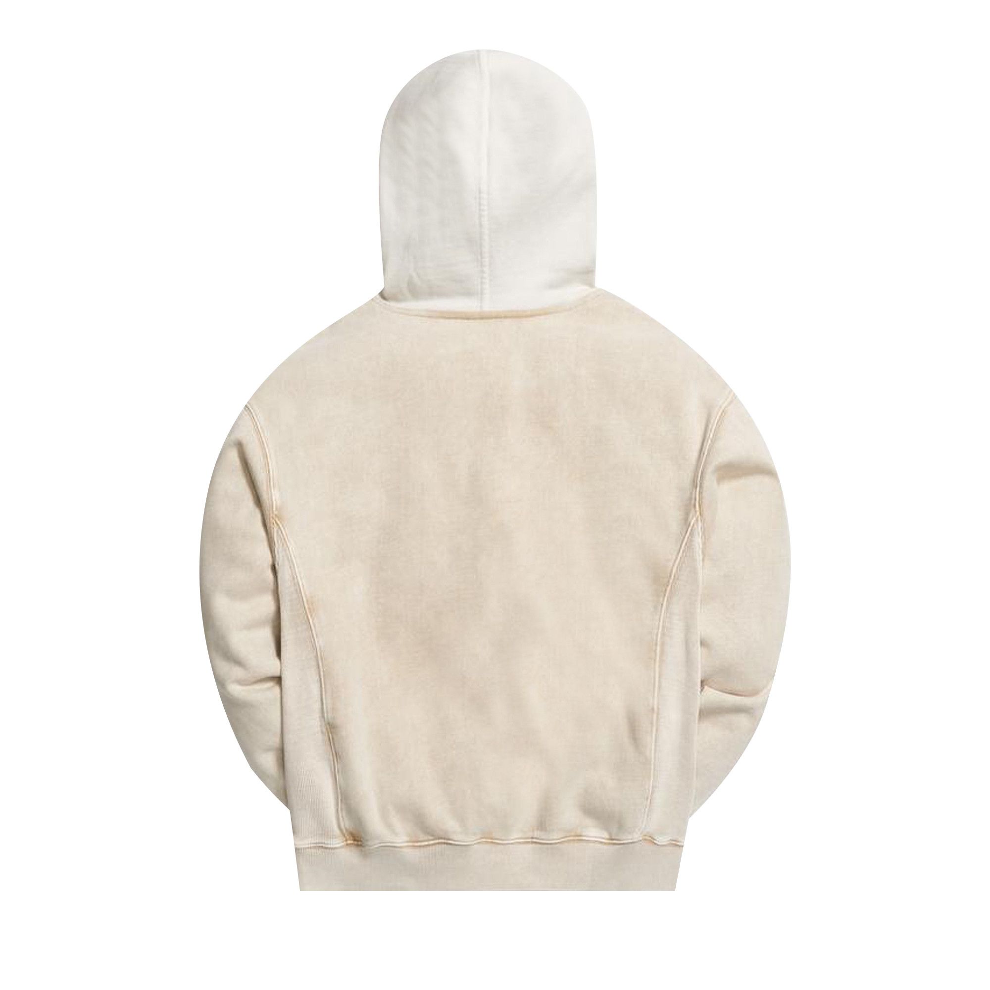 Buy Kith Color Blocked Crystal Wash Williams Hoodie 'White