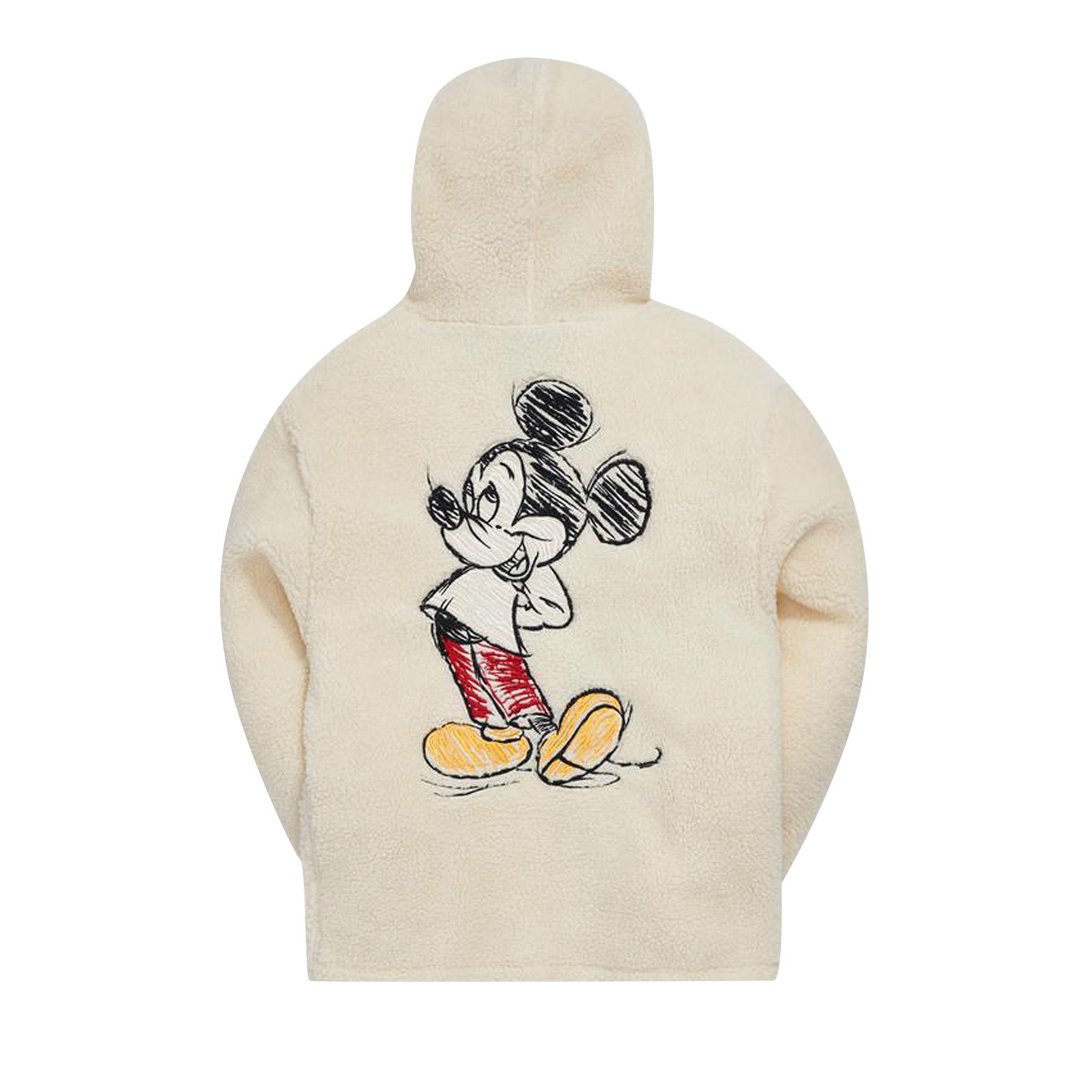 Buy Kith x Disney Sherpa Hoodie Natural KH2375 104 GOAT SA
