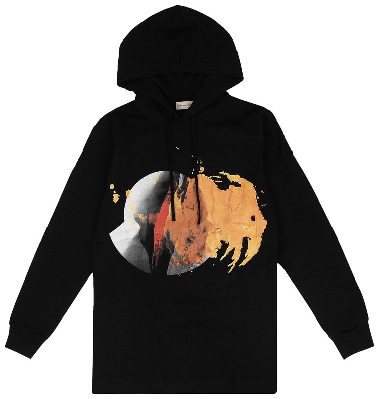 Moncler x 1017 ALYX 9SM Graphic Hooded Sweatshirt Black