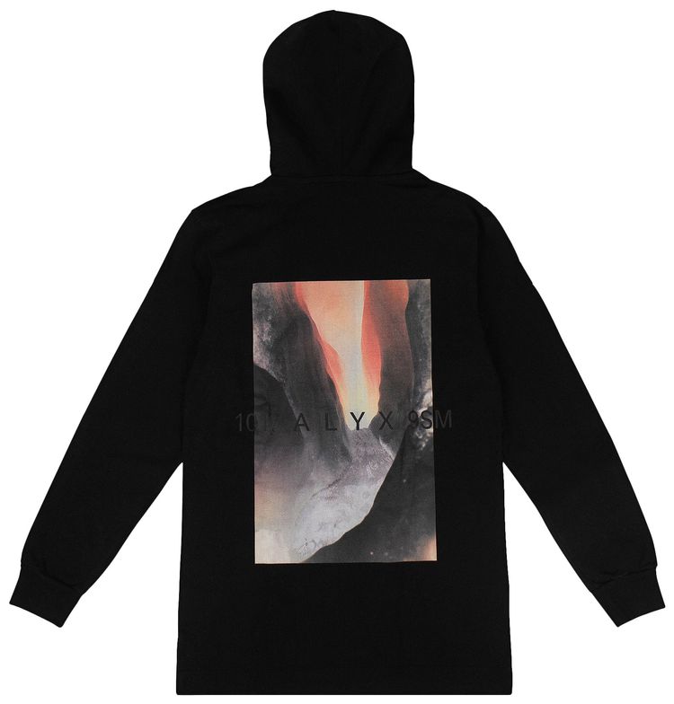 Moncler x 1017 ALYX 9SM Graphic Hooded Sweatshirt Black