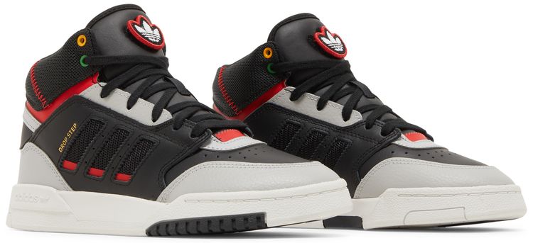 Adidas Drop Step J Black Vivid Red