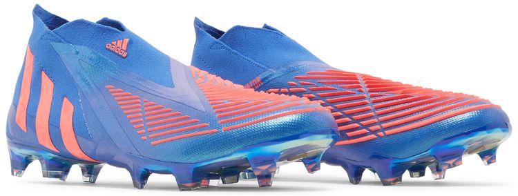 Adidas Predator Edge FG Hi Res Blue Turbo