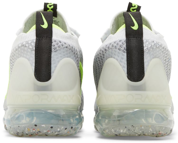 Nike Air VaporMax 2021 Flyknit GS Wolf Grey Volt